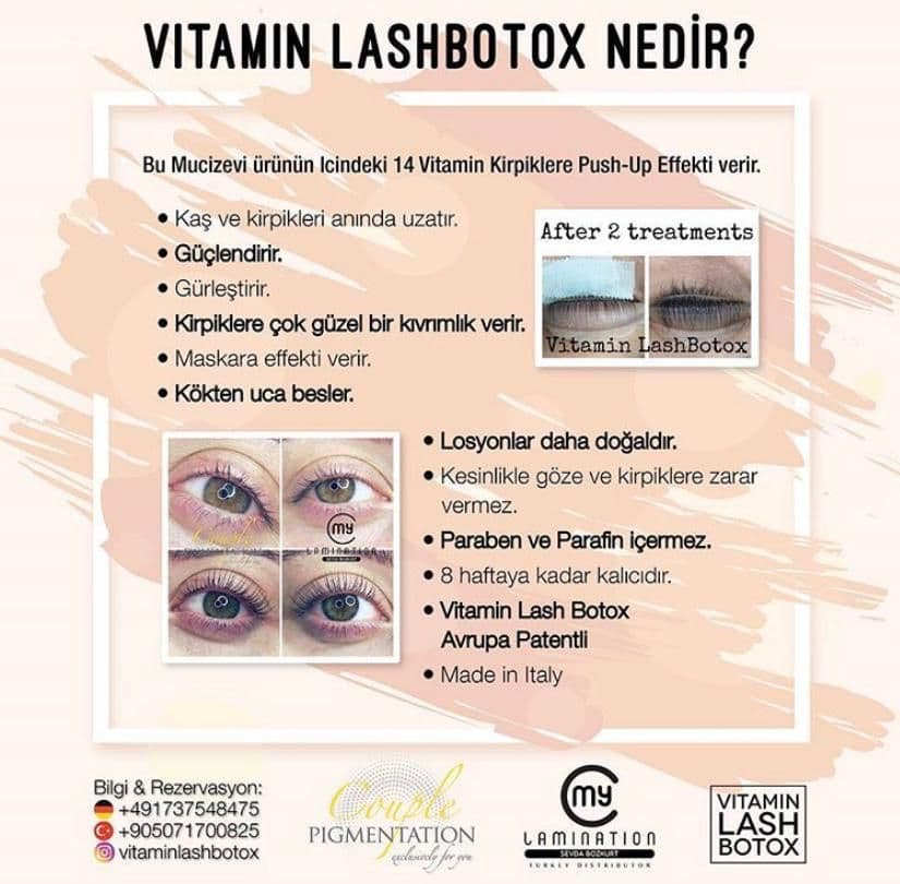 Vitamin Lash Botox